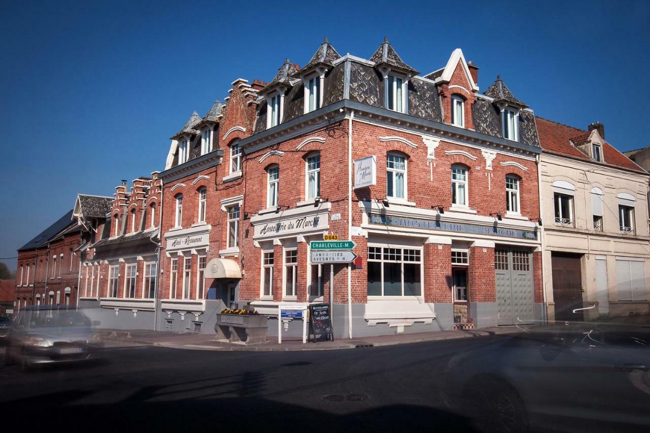 Logis - Hostellerie & Restaurant Du Marche Le Cateau-Cambresis 외부 사진